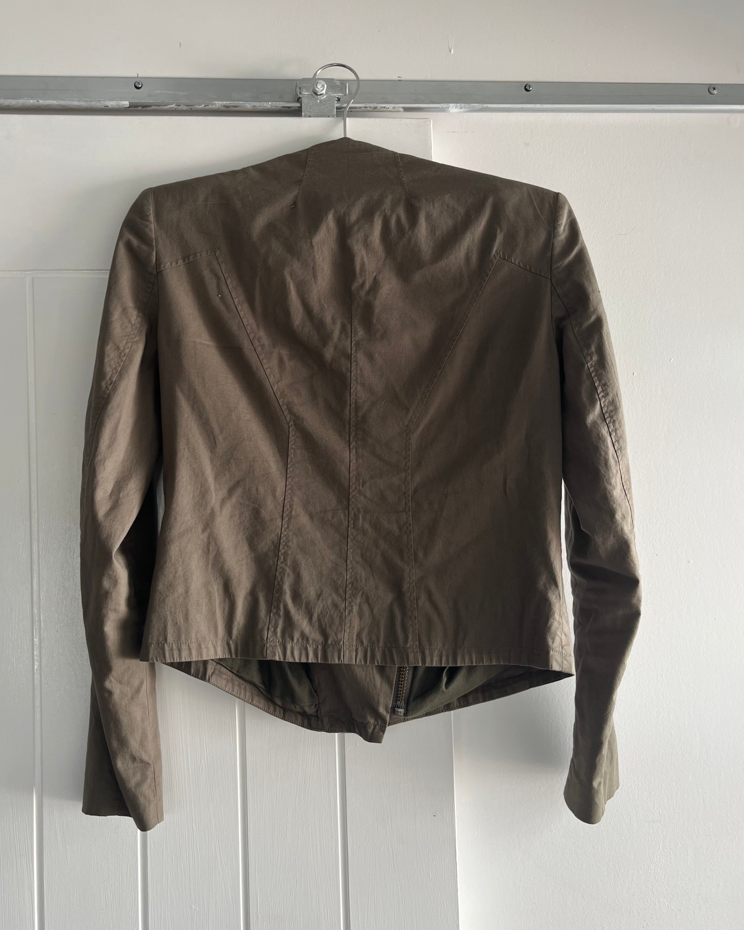 2000s Helmut lang assymetrical jacket