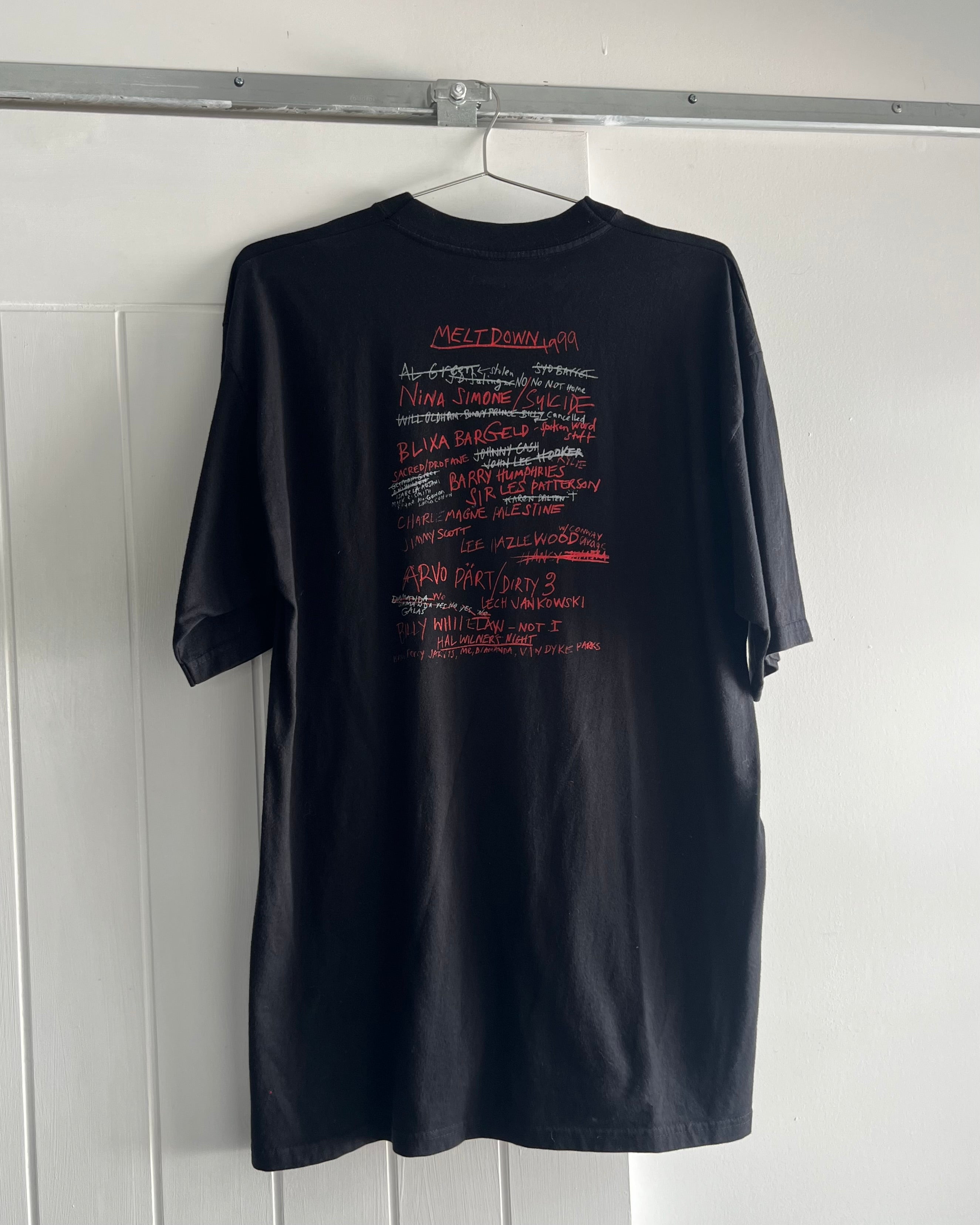 1990s Nick Cave tour band tee