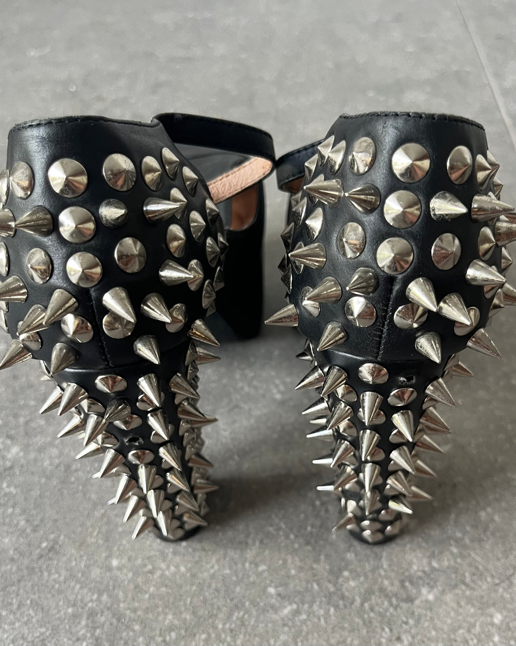 2010s Jeffrey Campbell studded heels