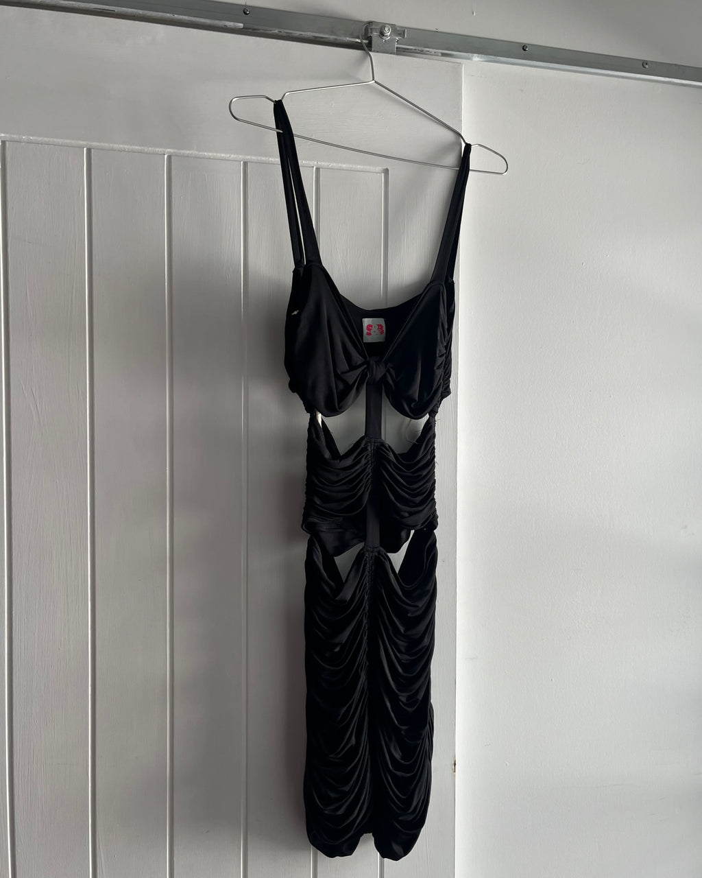2000s cut out bodycon mini dress