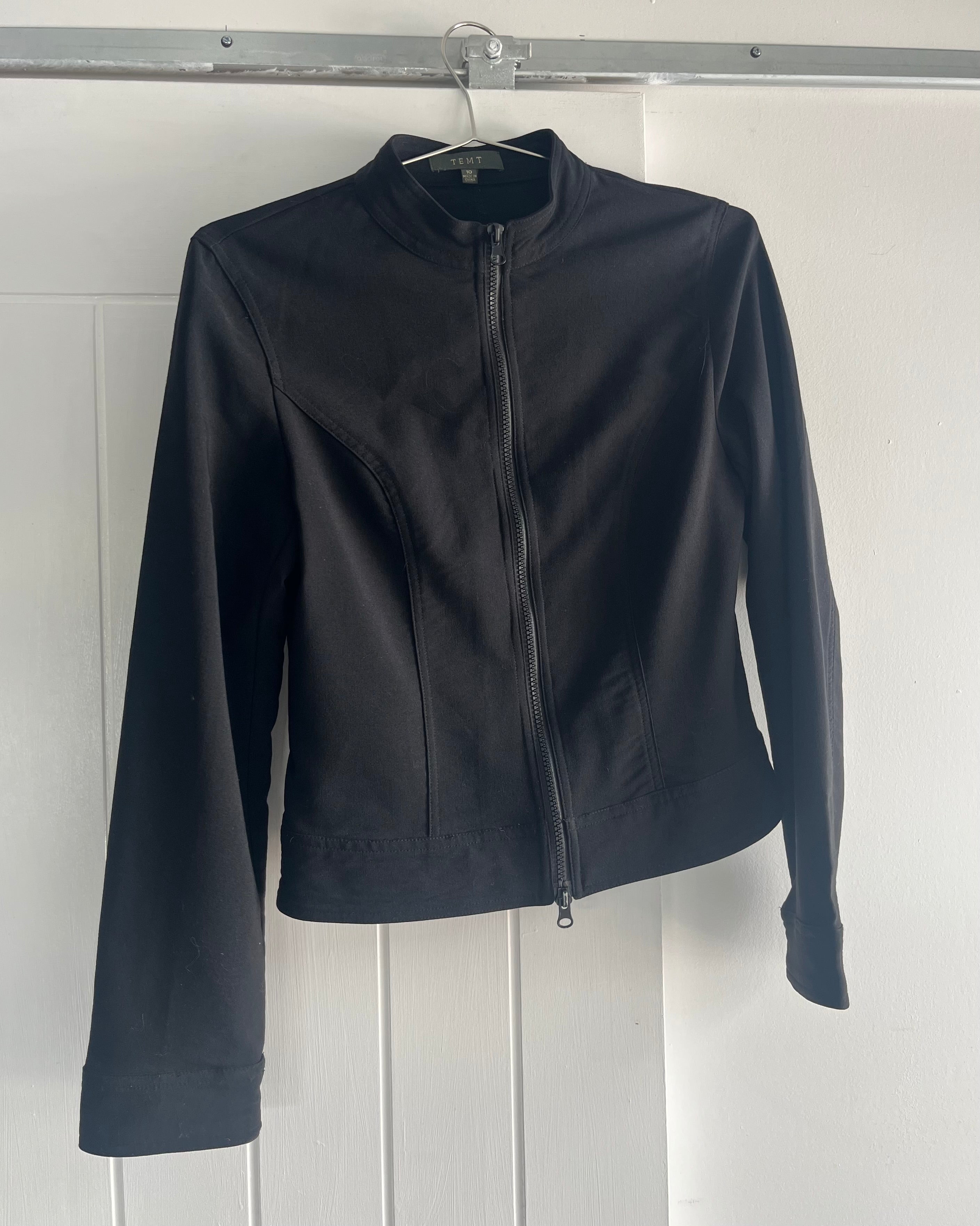 2000s zip up long sleeve top