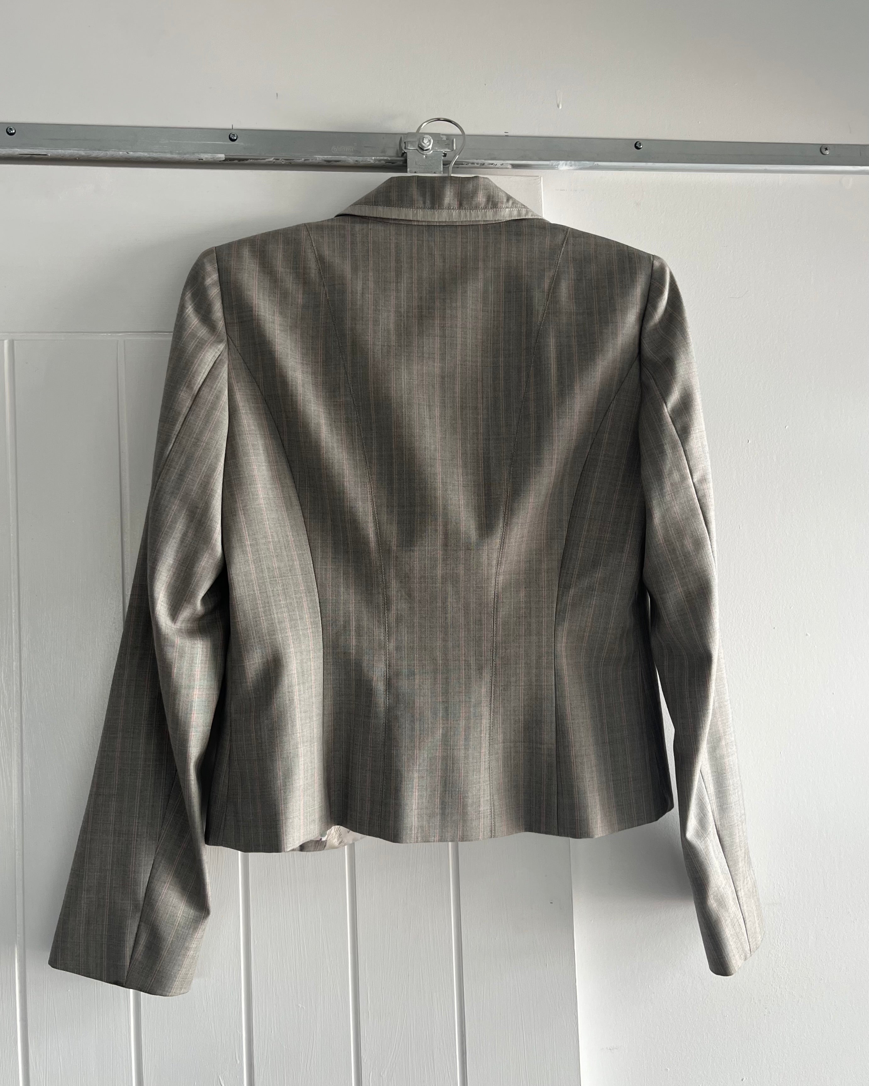 2000s Kenzo plaid blazer