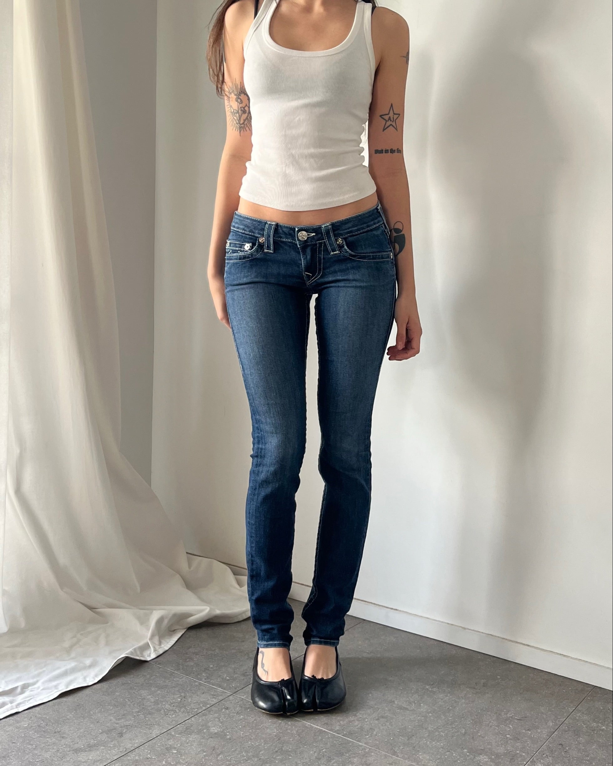 2000s True religion skinny jeans
