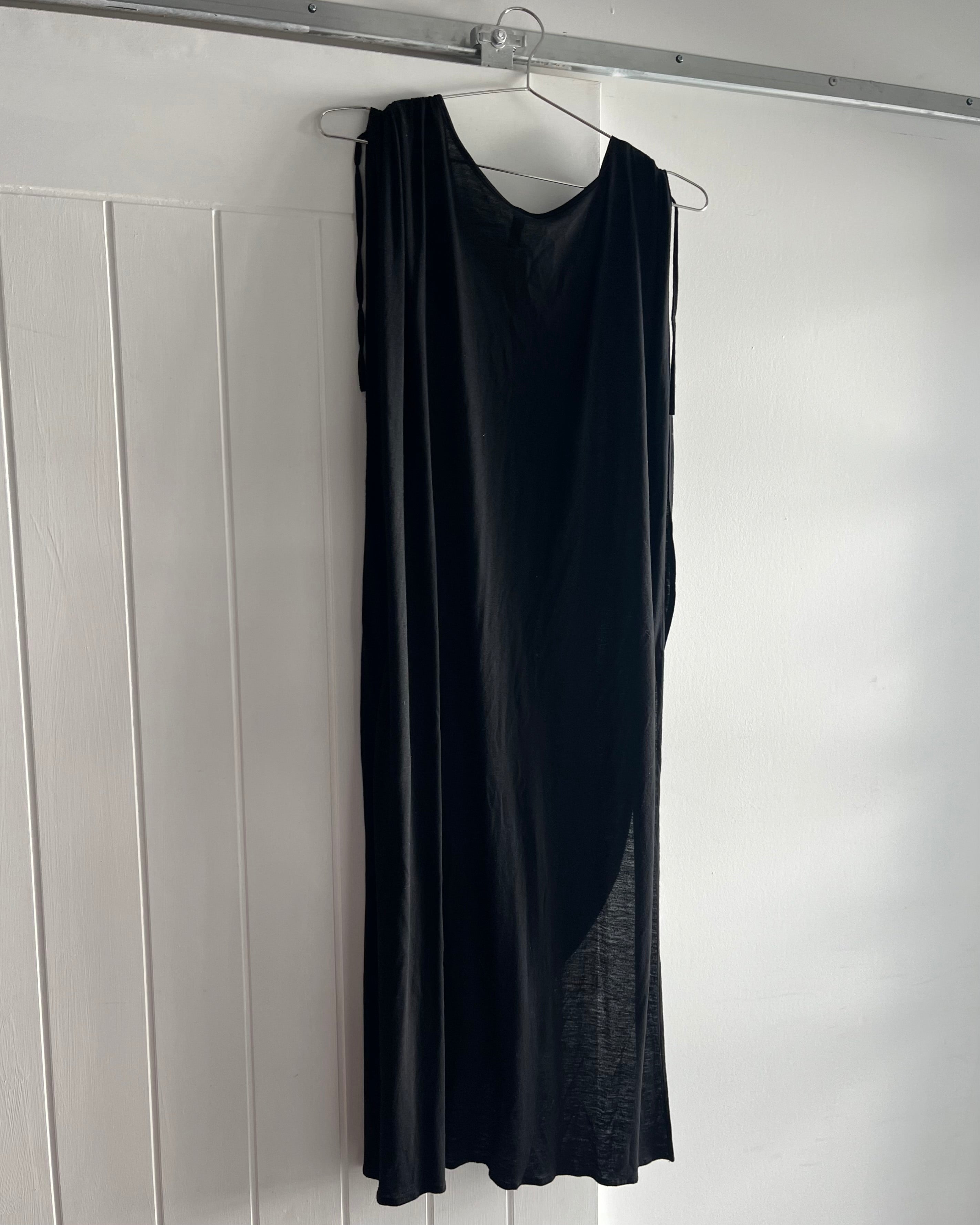 2000s ruched draped mini dress