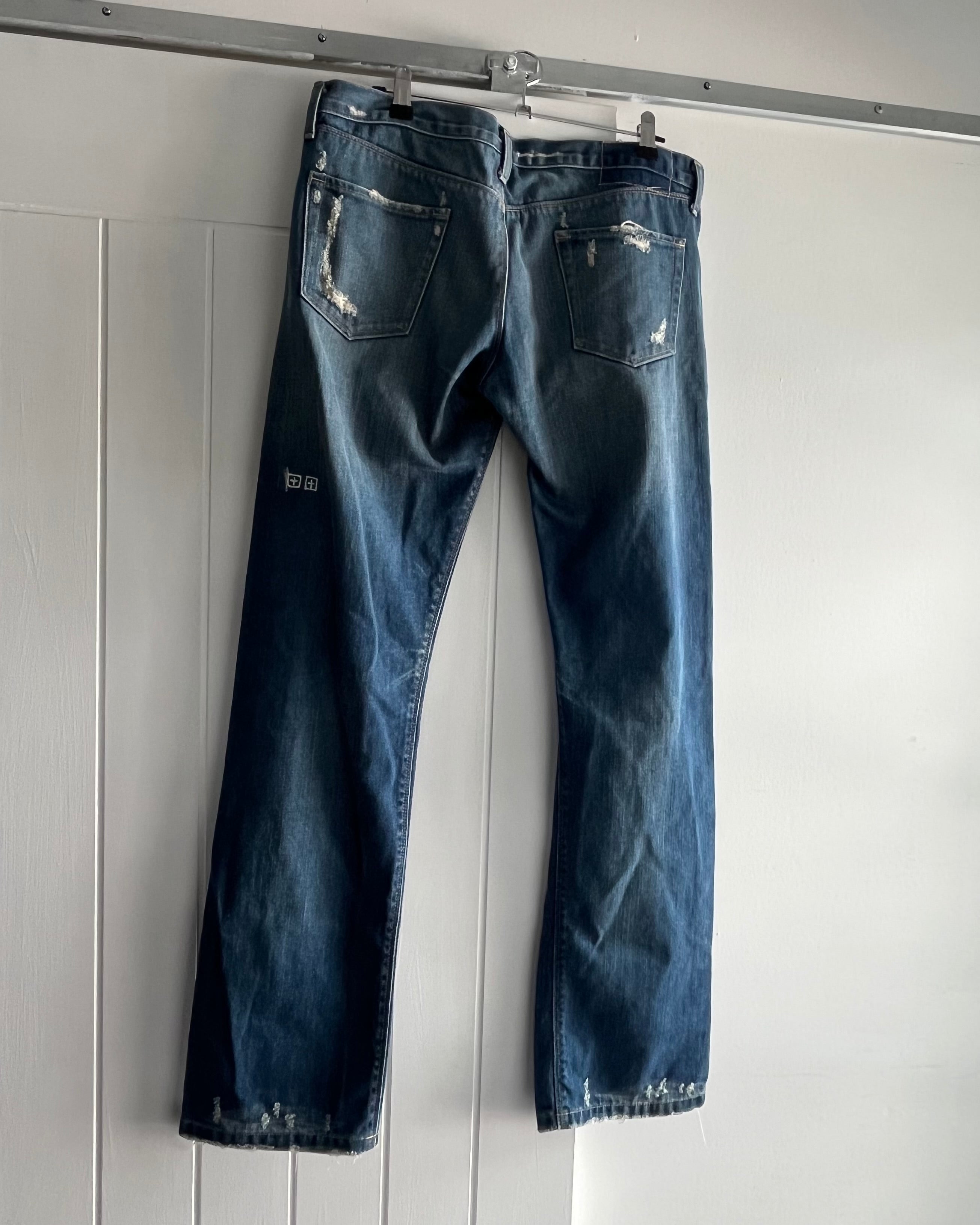 2000s Tsubi denim distressed jeans