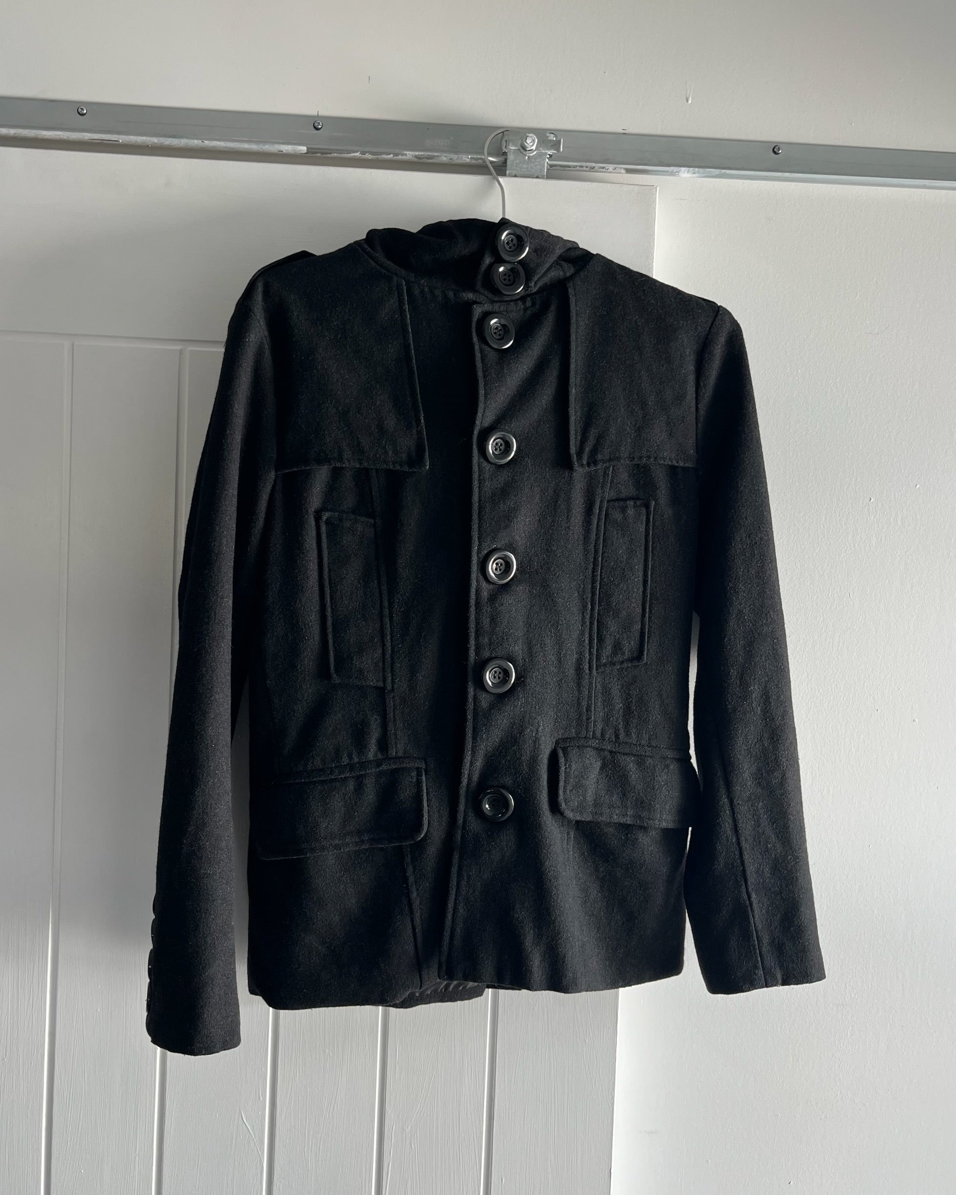 2000s black Costume National jacket