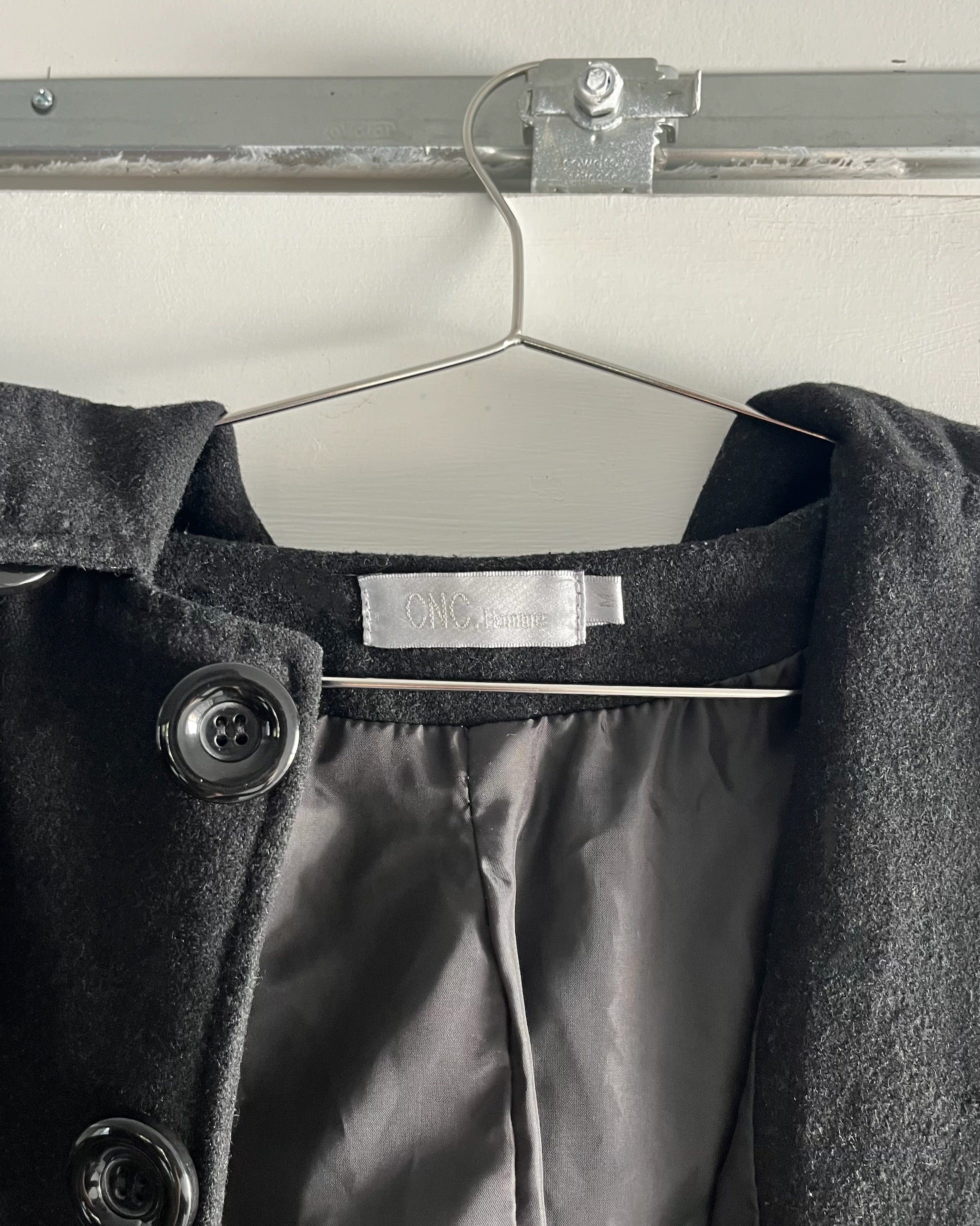 2000s black Costume National jacket