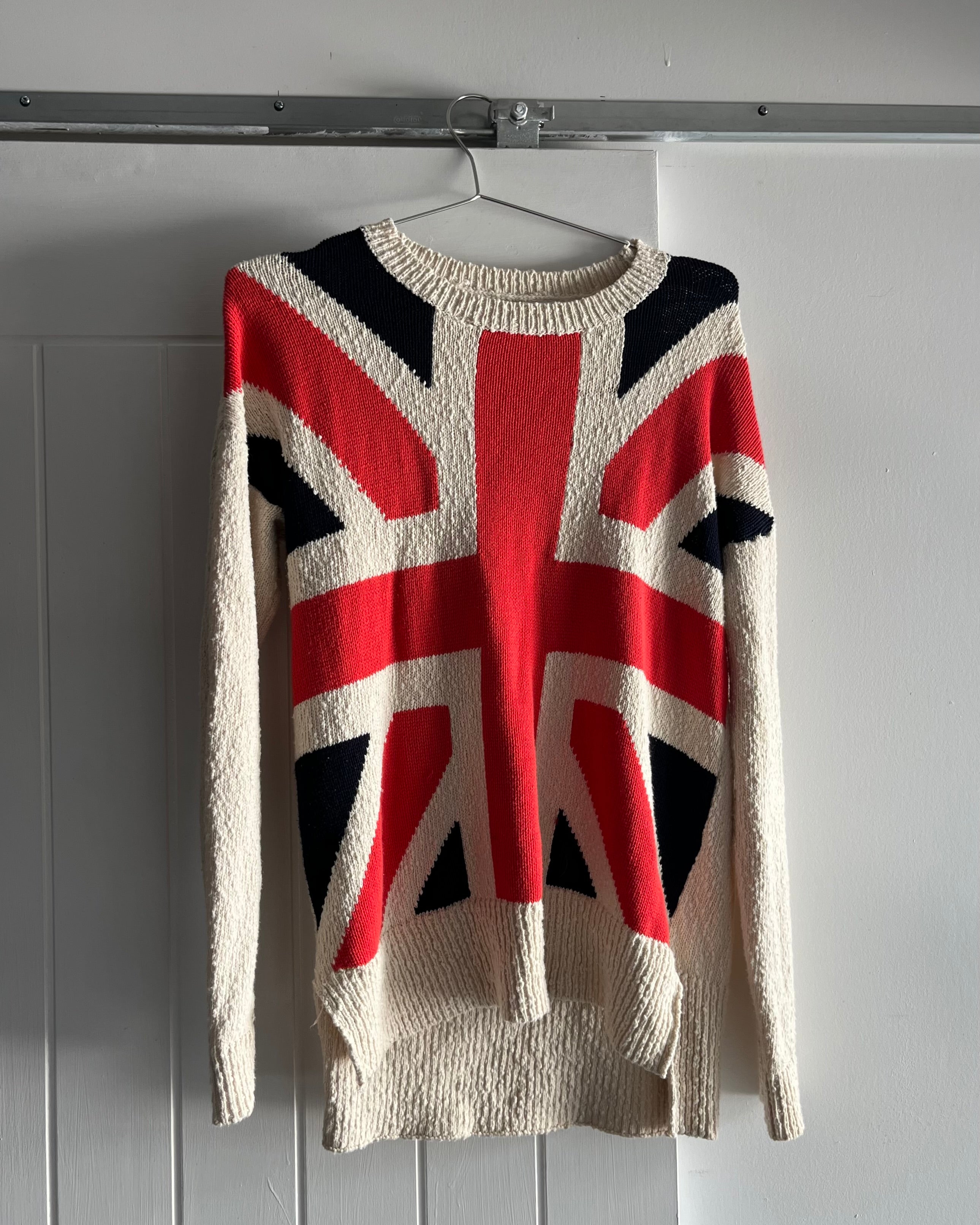 2000s Union Jack punk sweater