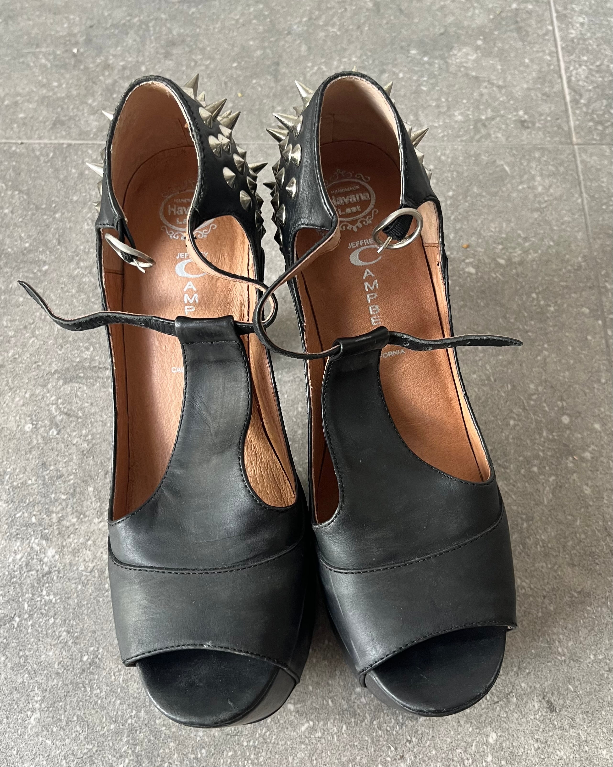 2010s Jeffrey Campbell studded heels