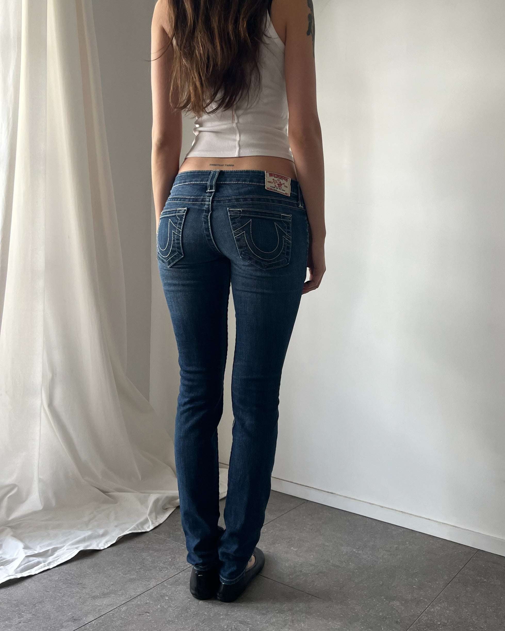 2000s True religion skinny jeans