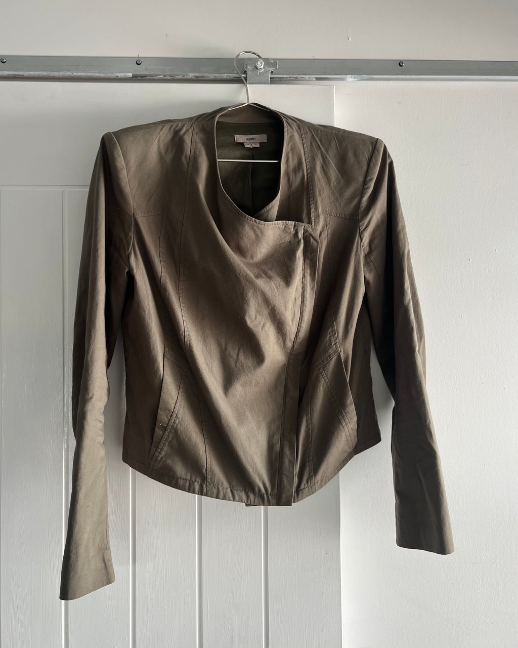 2000s Helmut lang assymetrical jacket